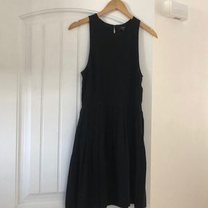 Classic Black Babaron Dress from Aritzia.